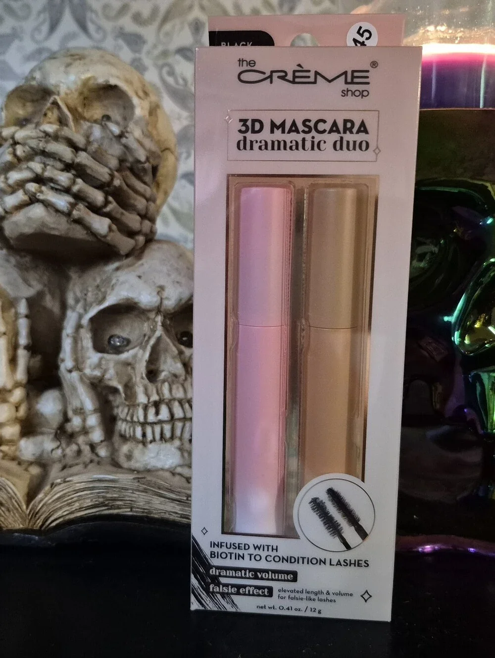 BNWT The Crème Shop Duo Bundle: 3D Mascara Dramatic Duo + What Acne? Patches